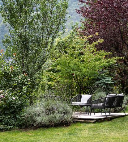 Giardino panoramico immerso nel verde – Sport Hotel Panorama