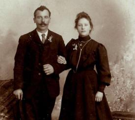 coniugi Mottes Giuseppe e Maria