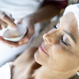 trattamento viso in spa